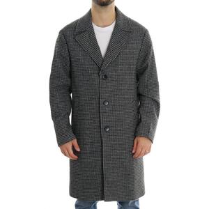 CAPPOTTO PIED DE POULE SSEINSE GRIGIO